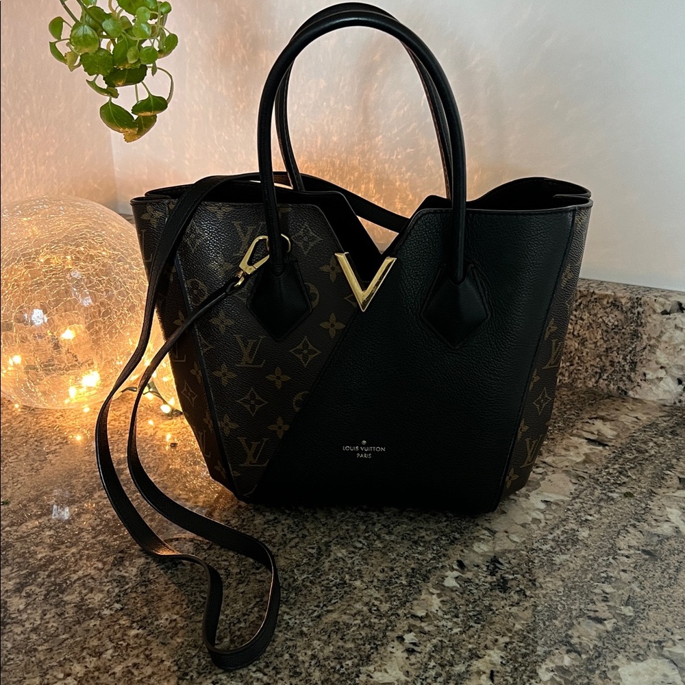 Louis Vuitton Calfskin Monogram Kimono Tote Bag - Picture 14 of 16